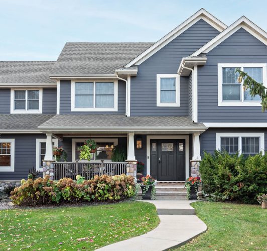 classic glass double door